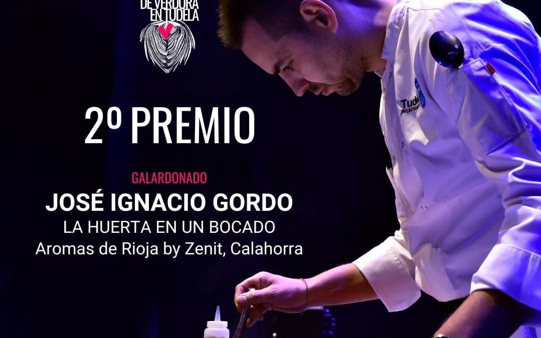 El Chef José Ignacio Gordo se destaca como segundo ganador en el II Concurso de Pinchos de Verdura en Tudela